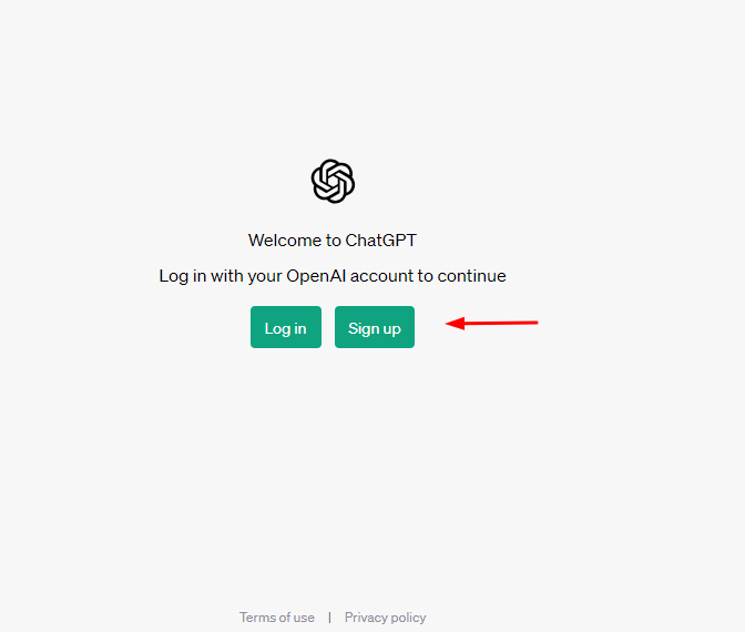ChatGPT Login and Signup
